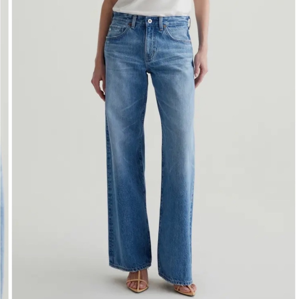 AG ADRIA low rise wide leg size 27
